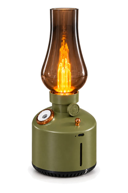 Vintage Lamba Tasarımlı Hava Nemlendirici 280 ml, LED Işıklı, Şarjlı, 22x10 cm