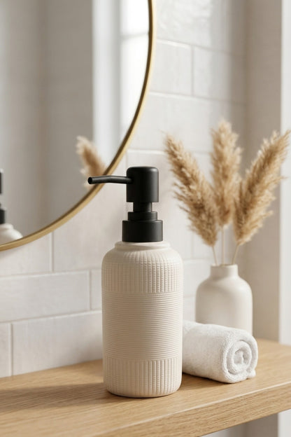 300 ml Seramik Lenora Sıvı Sabunluk, 7 cm çap, 18 cm yükseklik – 92-1