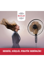 Fs-k5018 18'' Dc Motor 5 Metal Kanatlı Uzaktan Kumandalı Ayaklı Vantilatör