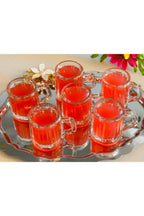 6’lı Kulplu Shot Cam Bardak, Çap: 4 cm • Yükseklik: 5 cm, 35 ml