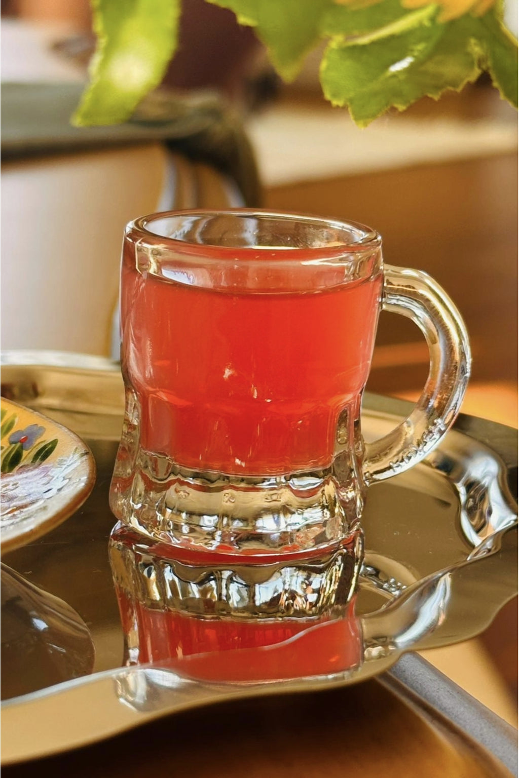 6’lı Kulplu Cam Bardak Seti, 4 cm çap × 5 cm yükseklik, 35 ml