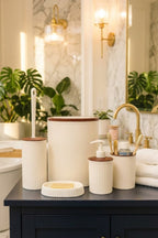 Banyo Seti, Yuvarlak, Beyaz, Hacim: 6 litre