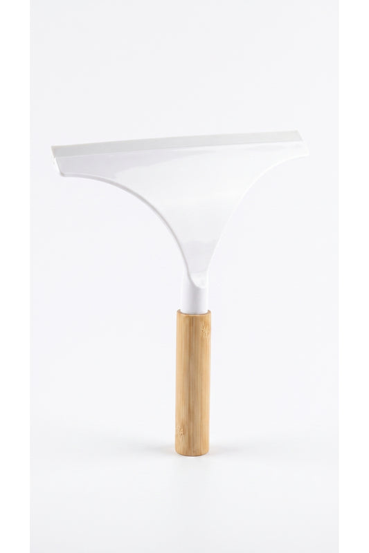 Bambu Saplı Cam ve Yüzey Çekçeği, Duş Kabini ve Ayna Sileceği, 24 cm