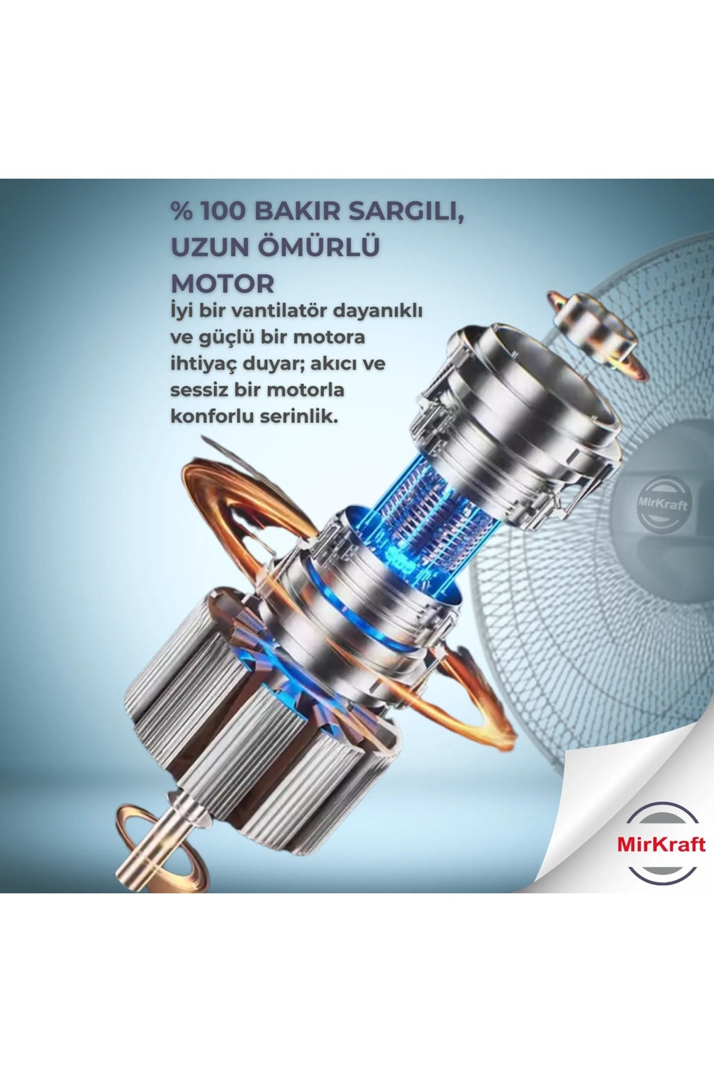 FS-K40BR Stand Fan Vantilatör Uzaktan Kumandalı 16''