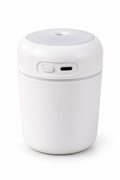Hava Nemlendirici 300 ml, USB Şarjlı, LED Işıklı, 7,5 x 11 cm
