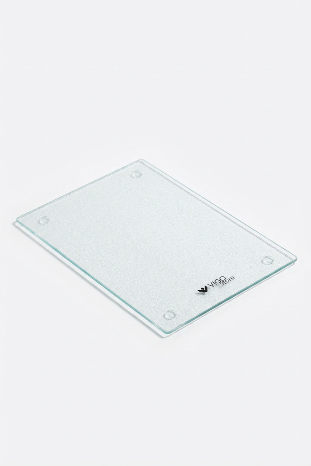 Cam Kesme Tahtası Kırılmaz Temperli 25x35 cm Şeffaf Kaymaz - Görsel 3