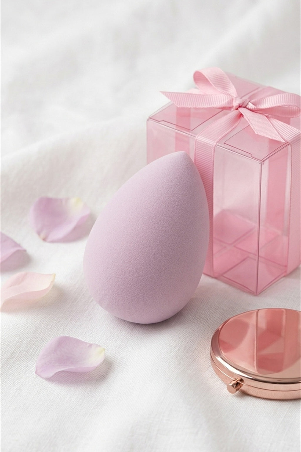 Makyaj Süngeri Pembe Beauty Blender Fondöten ve Kapatıcı Uygulama Süngeri, 6 cm - görsel 6