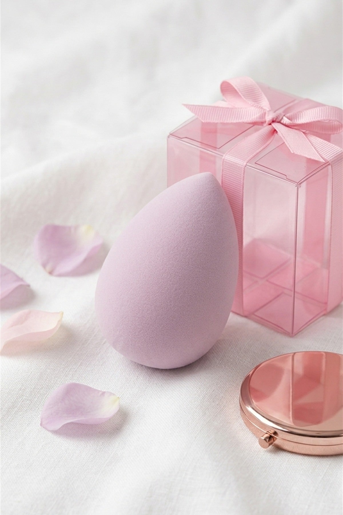 Makyaj Süngeri Pembe Beauty Blender Fondöten ve Kapatıcı Uygulama Süngeri, 6 cm - görsel 6