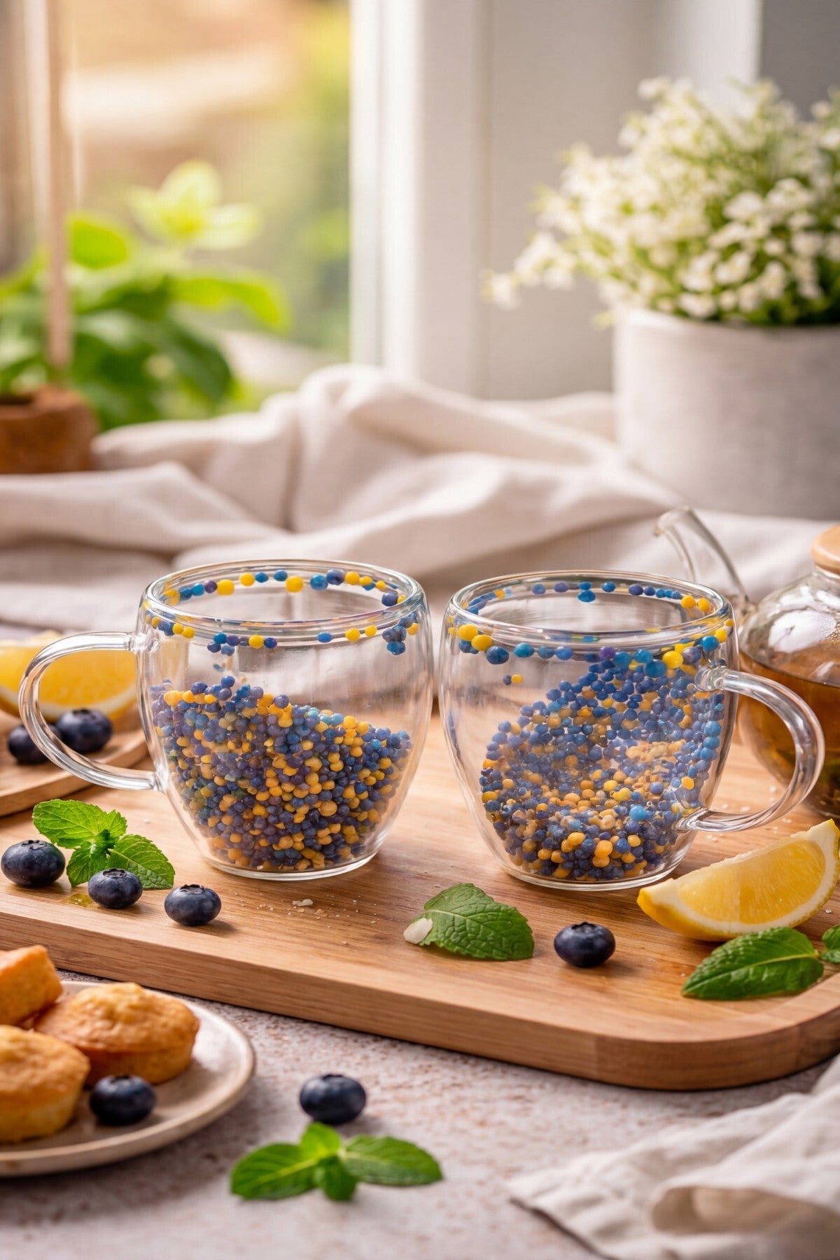 2 Adet Taraftar Kupa, 350 ml | Cidarlı Cam Taraftar Bardak