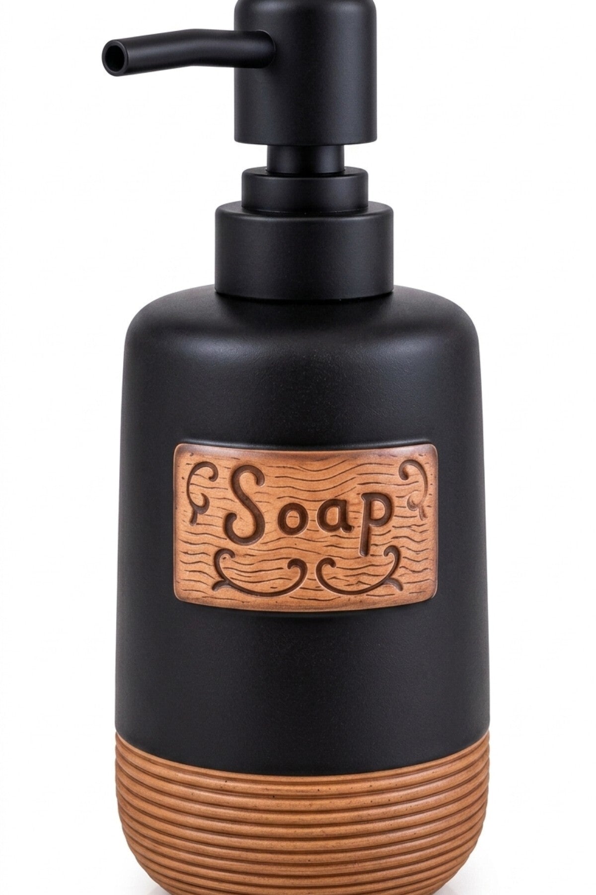 300 ml Seramik Lenora Sıvı Sabunluk, 7 cm çap, 18 cm yükseklik