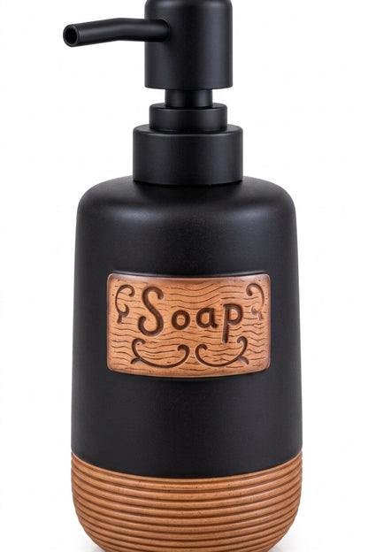 300 ml Seramik Lenora Sıvı Sabunluk, 7 cm çap, 18 cm yükseklik