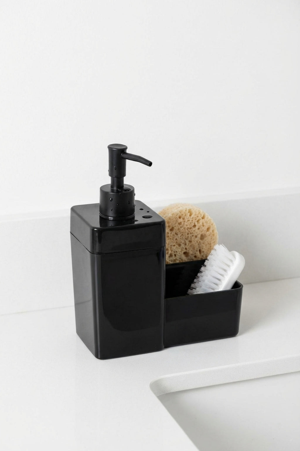 Sıvı Sabunluk 450 ml (19x16x8 cm) - Siyah