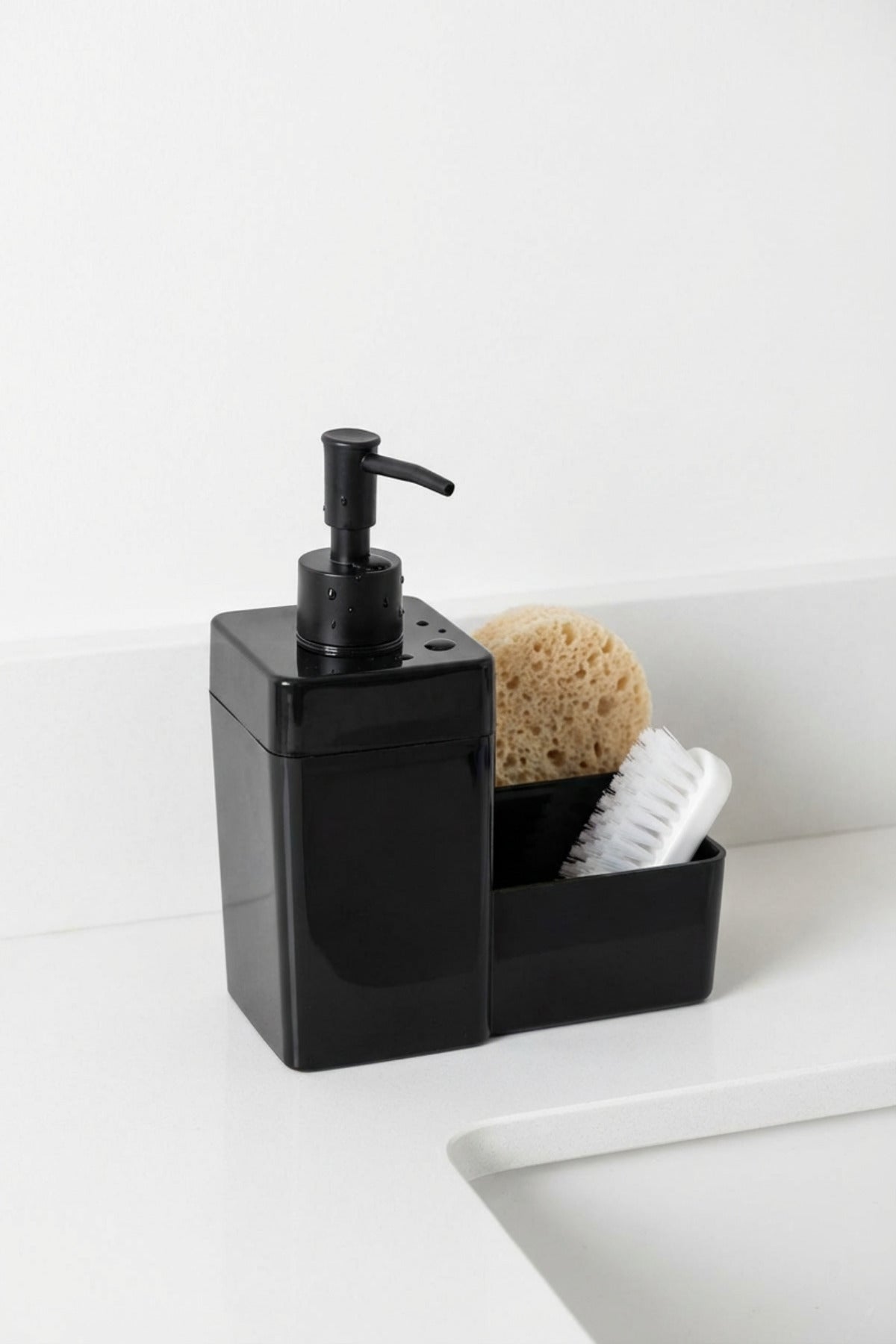 Sıvı Sabunluk 450 ml (19x16x8 cm) - Siyah