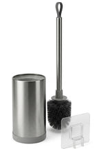 Metal WC Klozet Fırçası ve Fırçalık, Duvara Monte Edilebilir, 47 cm. - görsel 5