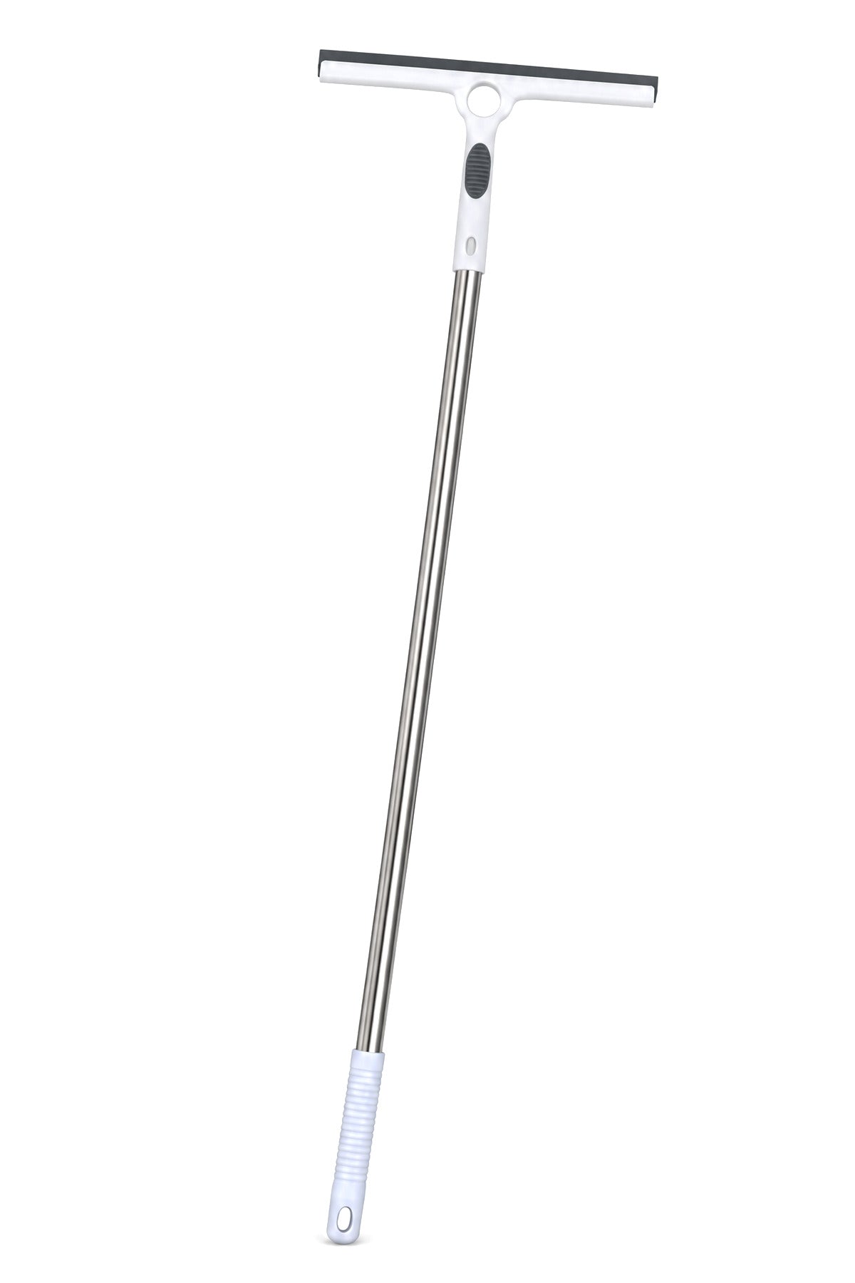 Saplı Cam Çekçek, Kauçuk Uçlu Camsil, Çelik Saplı, Beyaz, 86 cm