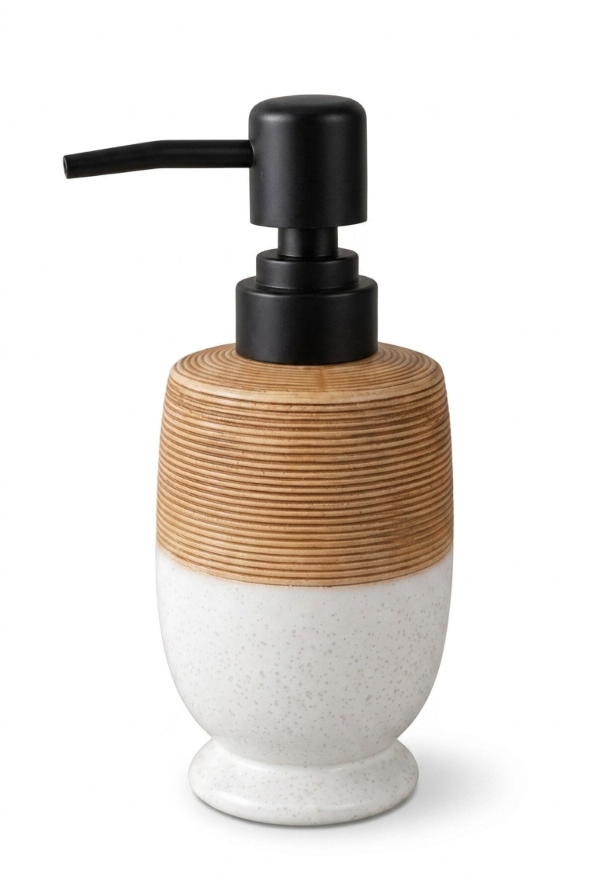 300 ml Seramik Lenora Sıvı Sabunluk, 7 cm çap, 18 cm yükseklik