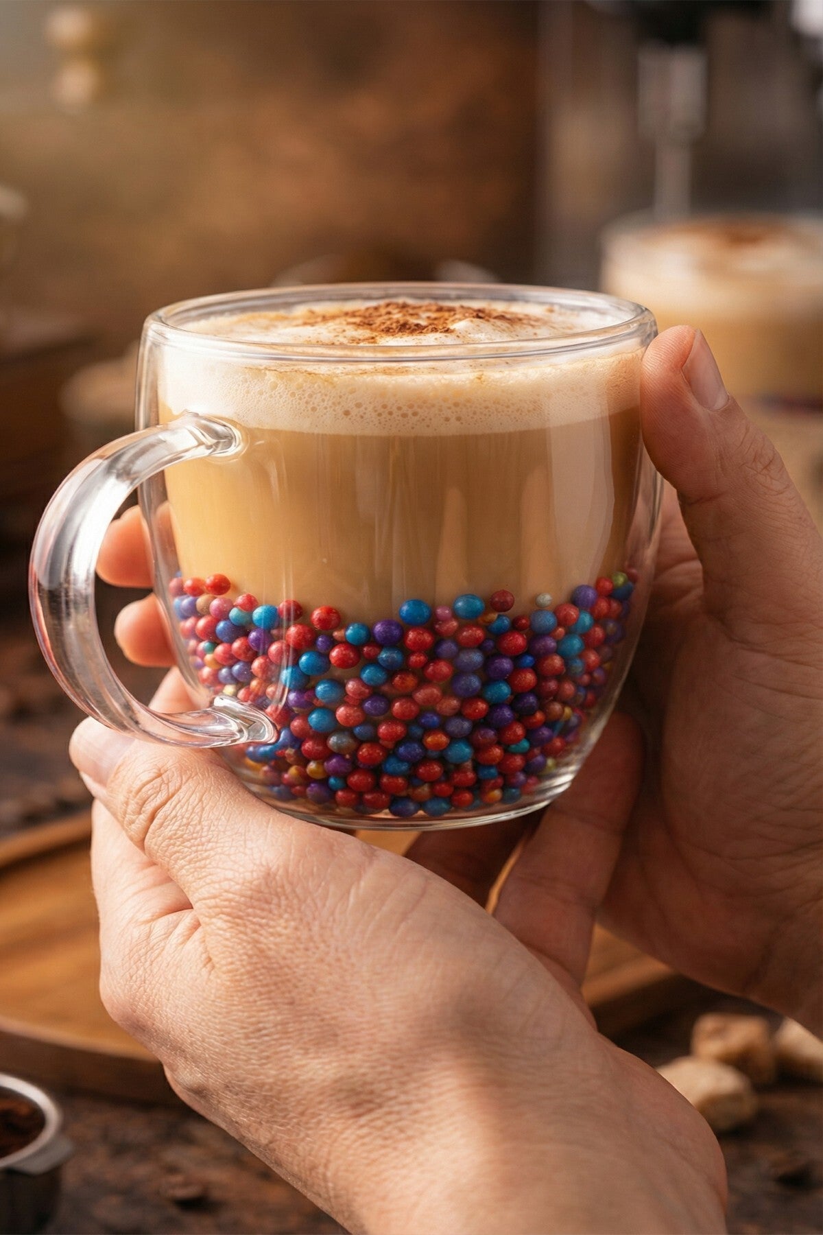 2 Adet Taraftar Kupa, 350 ml | Cidarlı Cam Taraftar Bardak