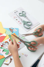 2'li Çok Amaçlı Makas Seti – Küçük Boy Yeşil, 14.5 Cm