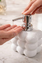 2 adet Bubble Cam Sıvı Sabunluk, 300 ml + 300 ml - Beyaz, 9,5x6,5x15 cm - görsel 3