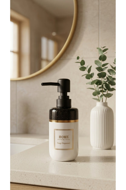 300 ml Seramik Lenora Sıvı Sabunluk, 7 cm çap, 18 cm yükseklik – 82-2