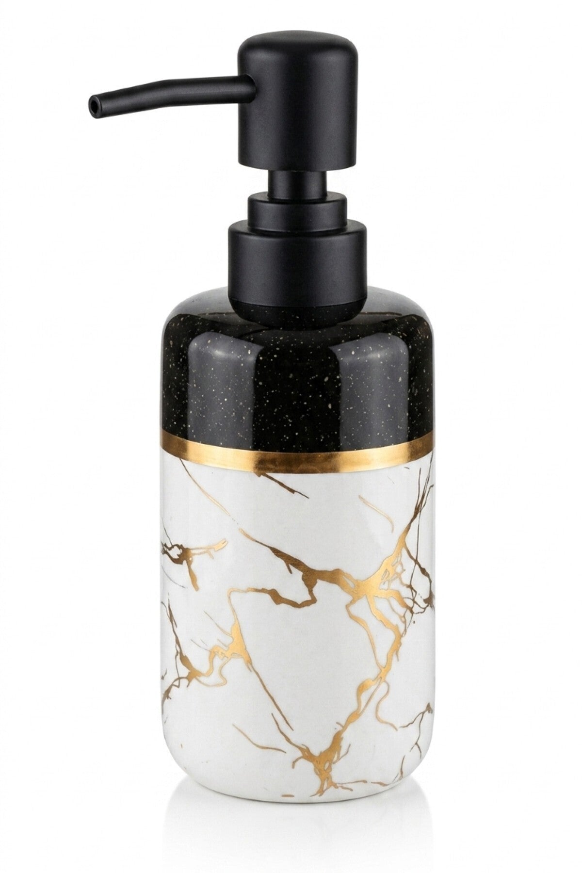 300 ml Seramik Lenora Sıvı Sabunluk, 7 cm çap, 18 cm yükseklik