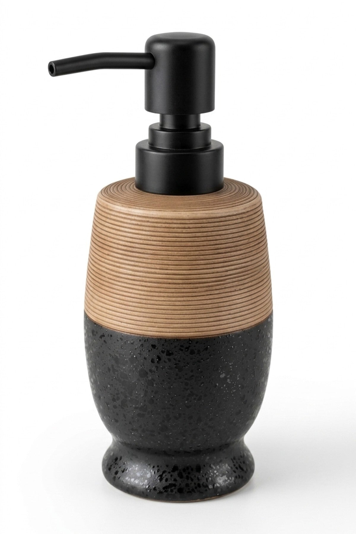300 ml Seramik Lenora Sıvı Sabunluk, 7 cm çap, 18 cm yükseklik
