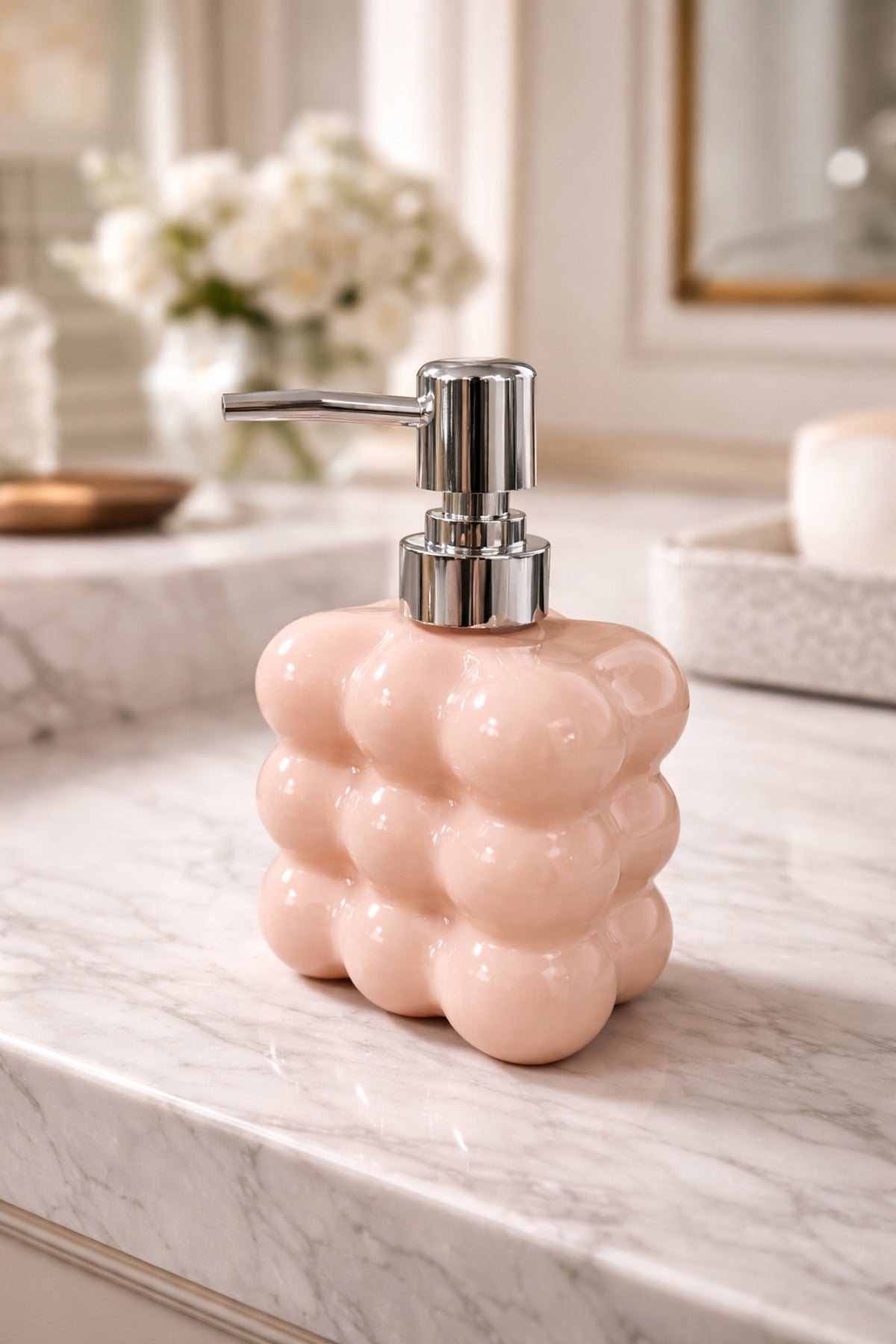 Bubble Cam Sıvı Sabunluk, 300 ml -, 9,5x6,5x15 cm – Somon
