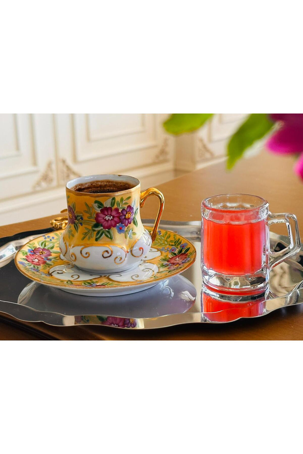 6’lı Kulplu Shot Cam Bardak, Çap: 4 cm • Yükseklik: 5 cm, 35 ml