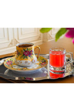 6’lı Kulplu Shot Cam Bardak, Çap: 4 cm • Yükseklik: 5 cm, 35 ml