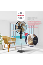 Fs-m5018 18'' Dc Motor 5 Metal Kanatlı Ayaklı Vantilatör