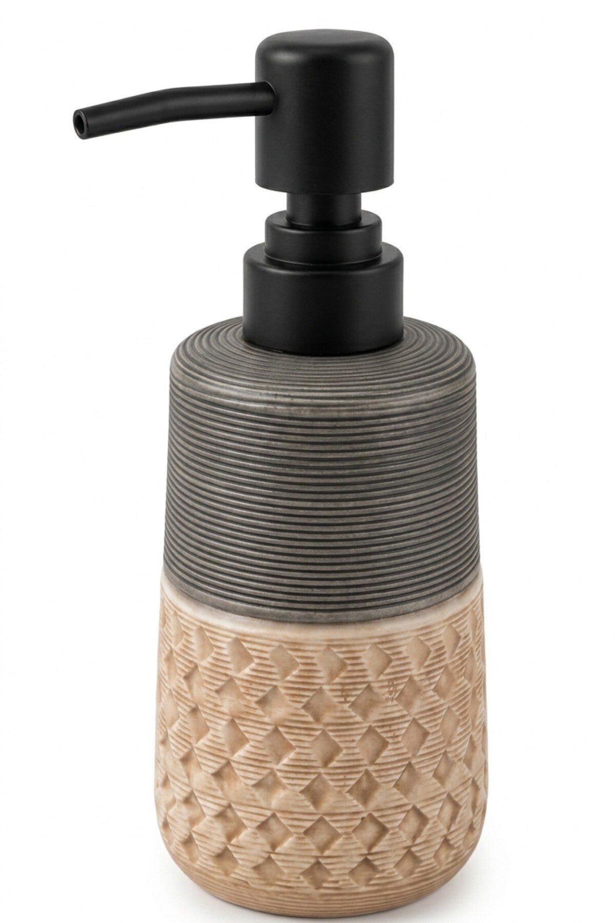 300 ml Seramik Lenora Sıvı Sabunluk, 7 cm çap, 18 cm yükseklik