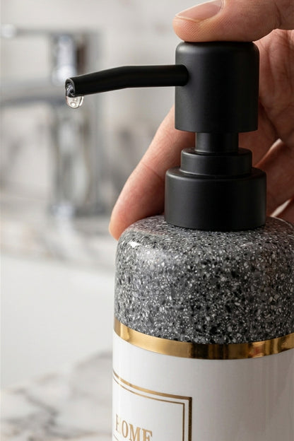 300 ml Seramik Lenora Sıvı Sabunluk, 7 cm çap, 18 cm yükseklik