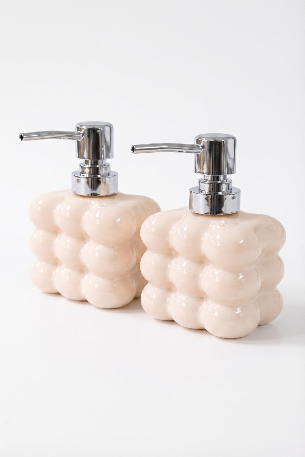 2 adet Bubble Cam Sıvı Sabunluk, 300 ml + 300 ml - Krem, 9,5x6,5x15 cm - görsel 4