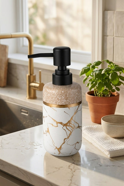 300 ml Seramik Lenora Sıvı Sabunluk, 7 cm çap, 18 cm yükseklik – 83-1
