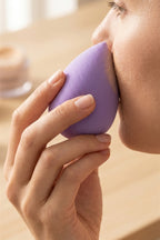 Makyaj Süngeri Mor Beauty Blender Fondöten ve Kapatıcı Uygulama Süngeri, 6 cm - görsel 5