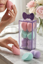 Pastel Candy 6'lı Makyaj Süngeri Seti – 4 x 6 cm - görsel 4