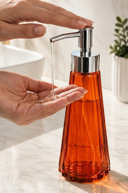 Eyfel Cam Sıvı Sabunluk 250 ml, 7,5x22 cm
