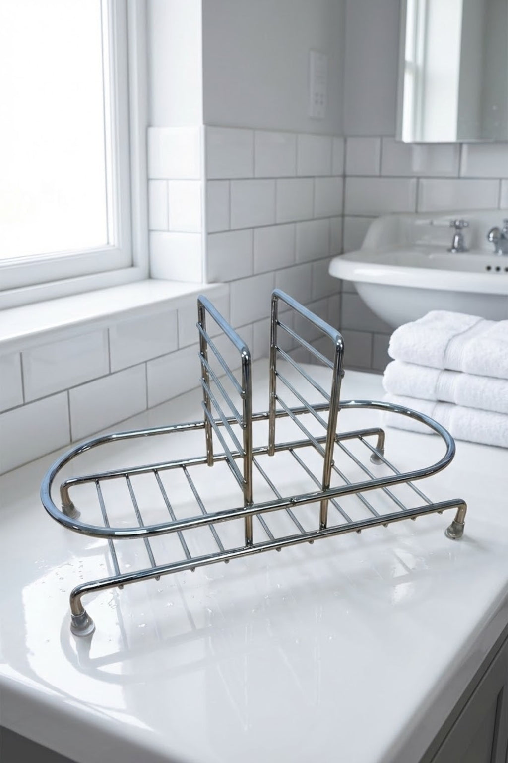 Siyah Sıvı Sabunluk Standı Tezgah Üstü Banyo Mutfak Düzenleyici, Gümüş Oval Organizer