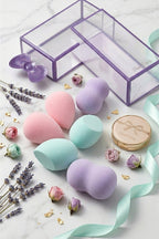 Pastel Candy 6'lı Makyaj Süngeri Seti – 4 x 6 cm - görsel 3