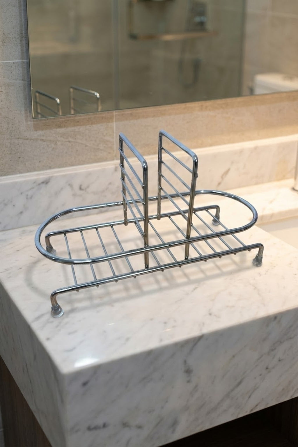 Siyah Sıvı Sabunluk Standı Tezgah Üstü Banyo Mutfak Düzenleyici, Gümüş Oval Organizer
