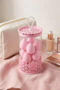 Mini Boy 8'li Pembe Makyaj Süngeri Seti- 2 cm x 3 cm Makyaj Uygulama Süngeri