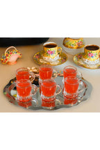 6’lı Kulplu Cam Bardak Seti, 4 cm çap × 5 cm yükseklik, 35 ml