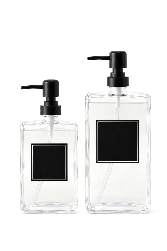 350 ml+750 ml İkili Modern Ve Şık Tasarım Sıvı Sabunluk