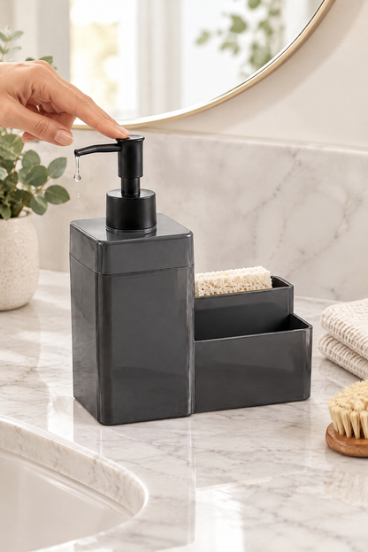 Sıvı Sabunluk 450 ml (19x16x8 cm) - Füme