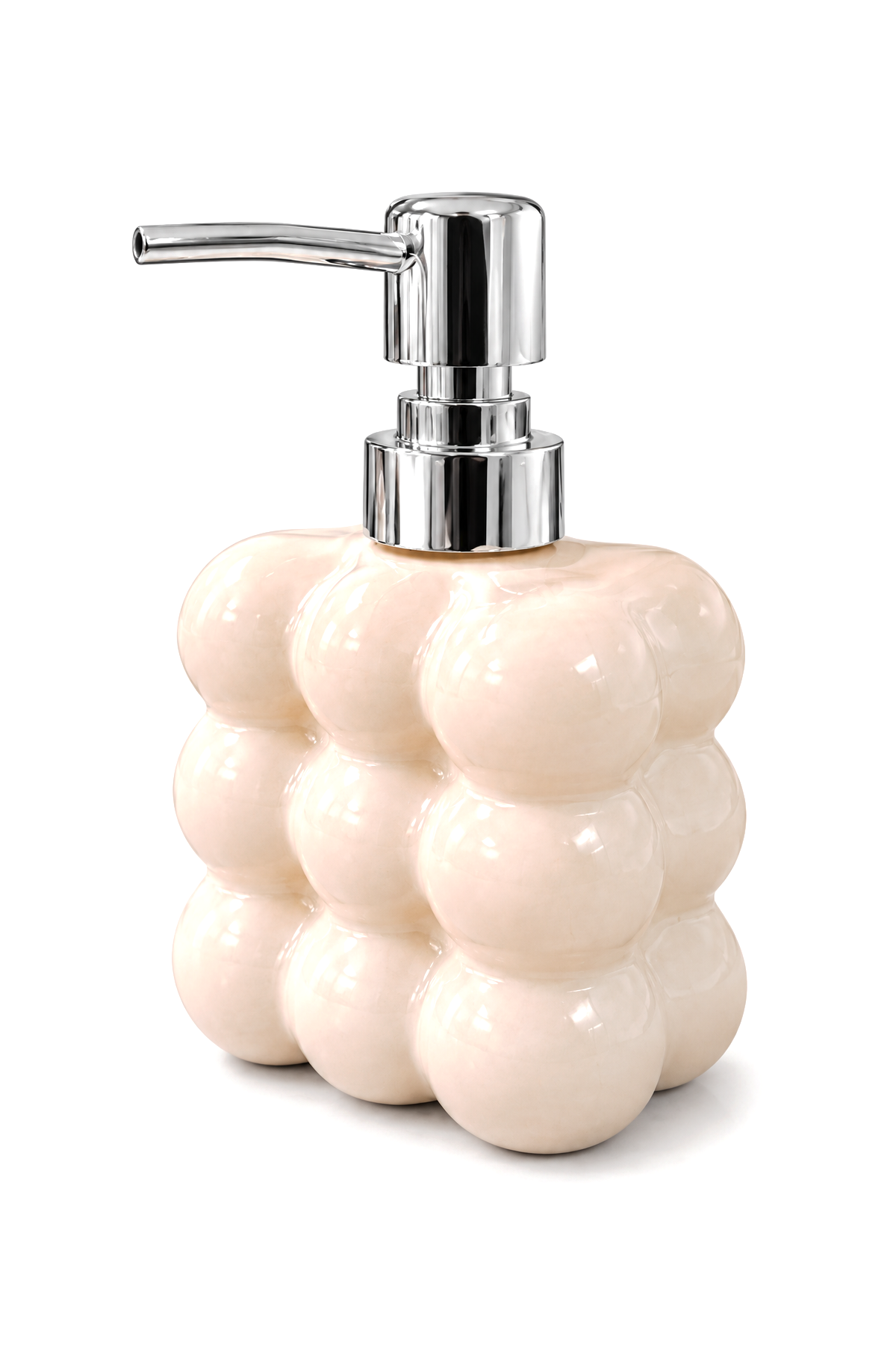 Bubble Cam Sıvı Sabunluk, 300 ml -, 9,5x6,5x15 cm – Krem