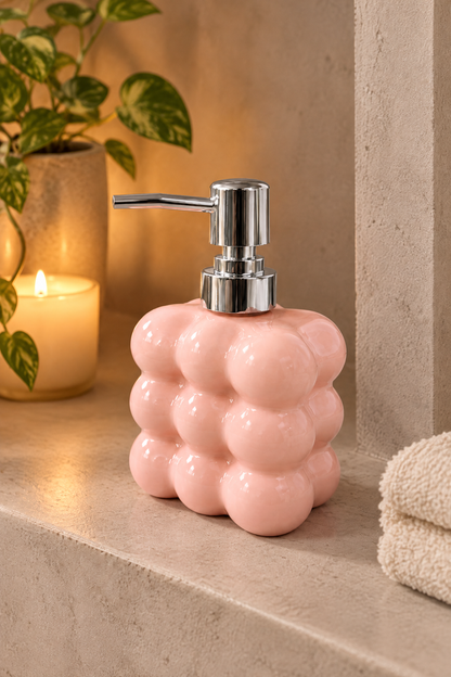 Bubble Cam Sıvı Sabunluk, 300 ml -, 9,5x6,5x15 cm – Somon