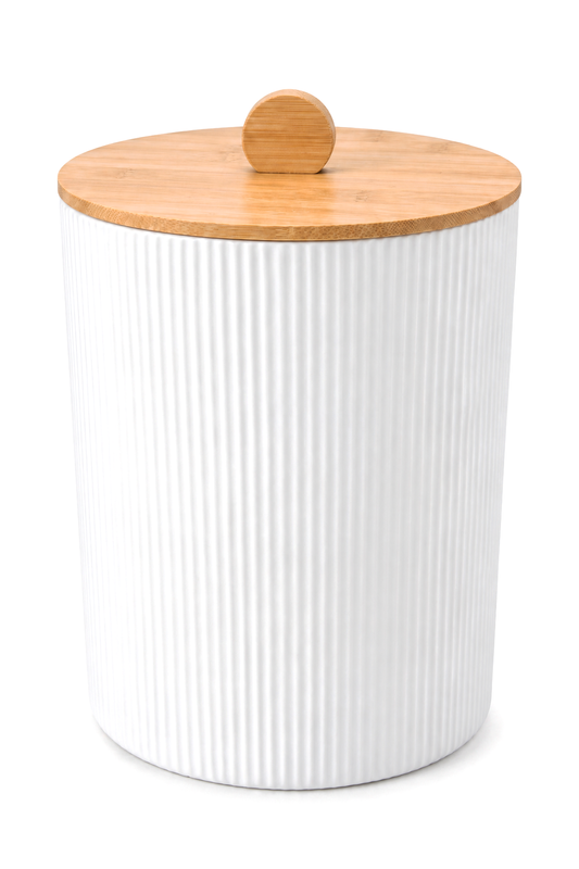 Orijinal Bambu Kapaklı Saklama Kutusu, 7 Litre, 20x23 cm