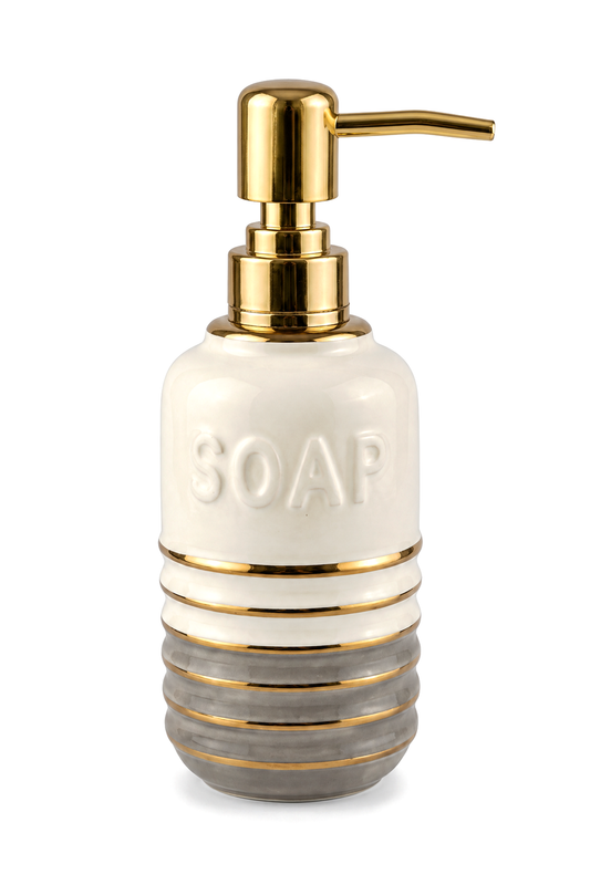 Seramik Sıvı Sabunluk, 300 ml, 7x18 cm – 11859
