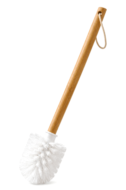 Bambu Saplı WC Klozet Fırçası – Dayanıklı Temizlik Fırçası 36 cm