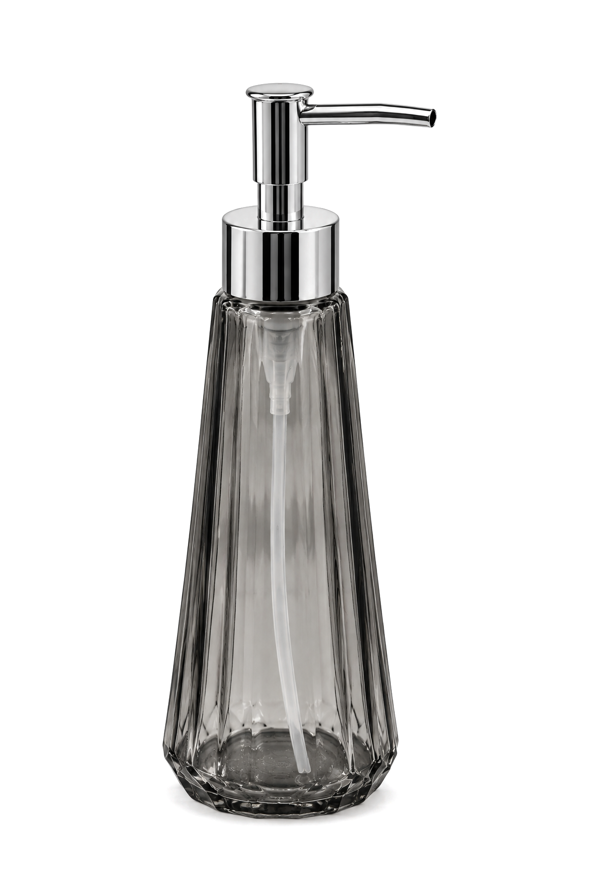 Eyfel Cam Sıvı Sabunluk 250 ml, 7,5x22 cm – Siyah